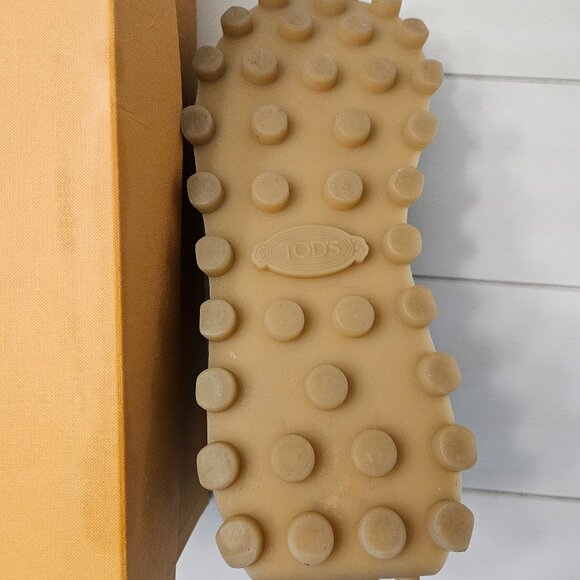 Tod's 1T Leather Trimmed Suede Sneakers - 10 UK/11 US - Picture 12 of 13